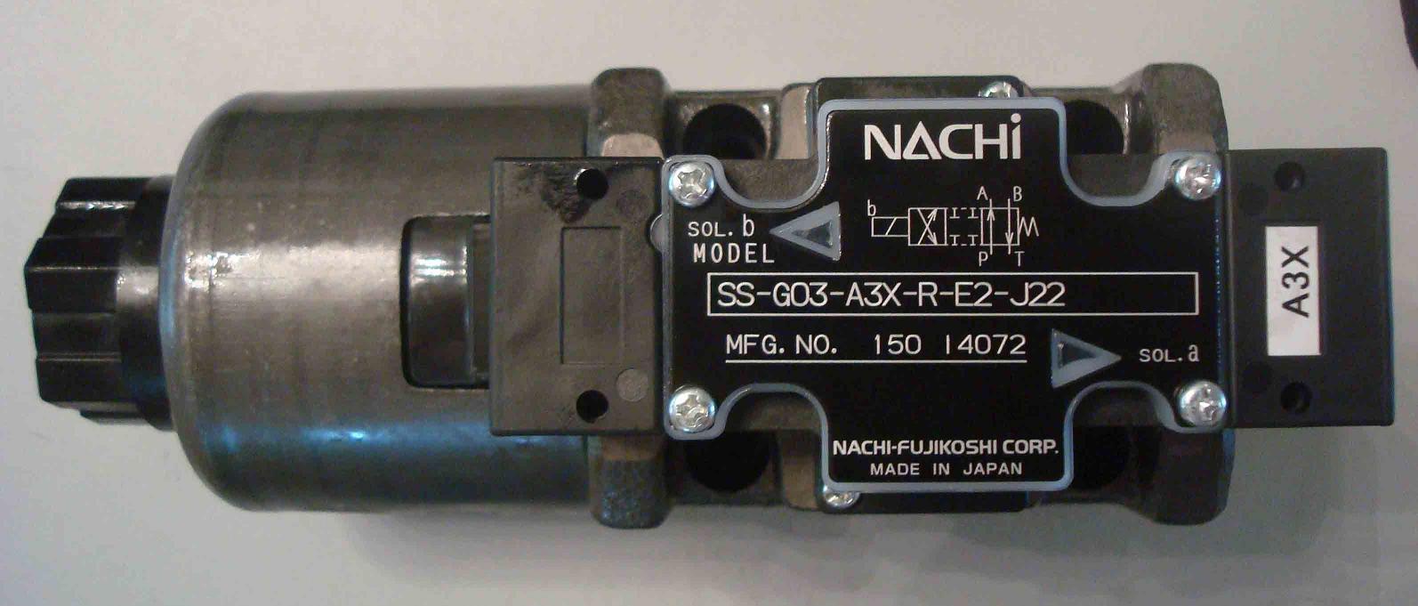 日本Nachi SS-G03-C6-GR-D2-21不二越电磁换向阀