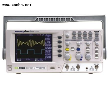 ʾISO-TECH IDS6102A-U, ִ洢, 2 ͨ 100MHz, TFT L