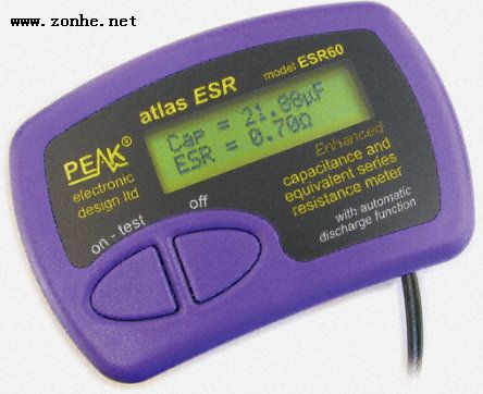 电容值仪表ESR，ESR60Peak Electronic Design ESR60电容测量仪